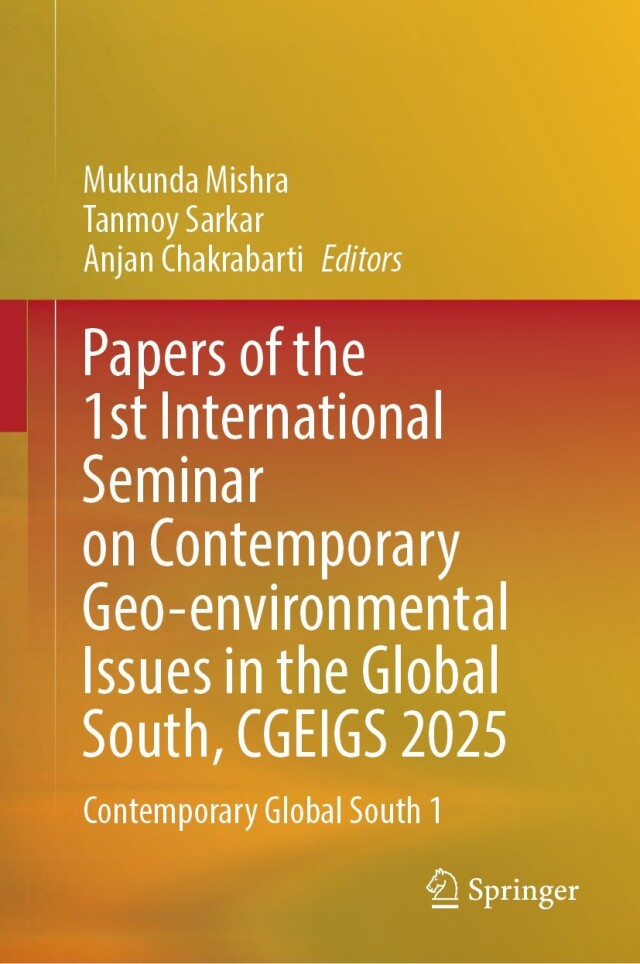 Papers of the 1st International Seminar on Contemporary Geo-environmental Issues in the Global South, CGEIGS 2025