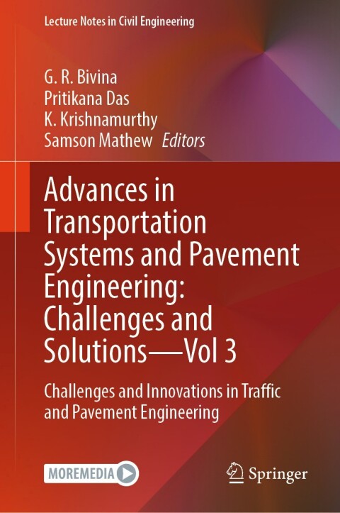 Cover image for book Advances in Transportation Systems and Pavement Engineering: Challenges and Solutions - Vol 3