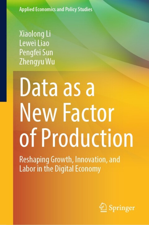 Cover image for book Data as a New Factor of Production