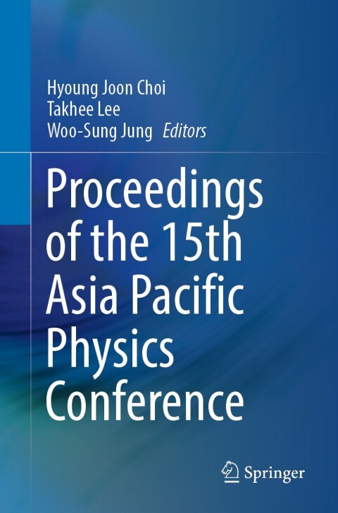 Cover image for book Proceedings of the 15th Asia Pacific Physics Conference