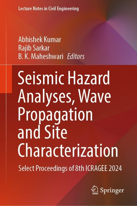 Cover image for book Seismic Hazard Analyses, Wave Propagation and Site Characterization