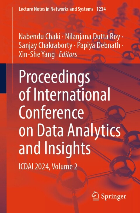 Cover image for book Proceedings of International Conference on Data Analytics and Insights