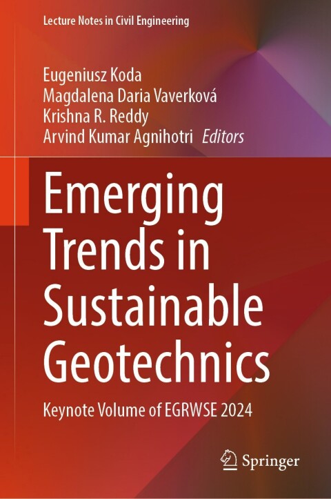 Cover image for book Emerging Trends in Sustainable Geotechnics