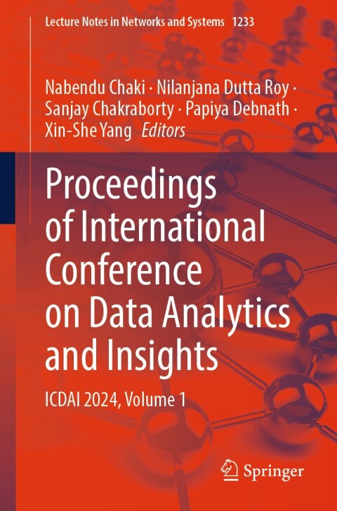 Cover image for book Proceedings of International Conference on Data Analytics and Insights
