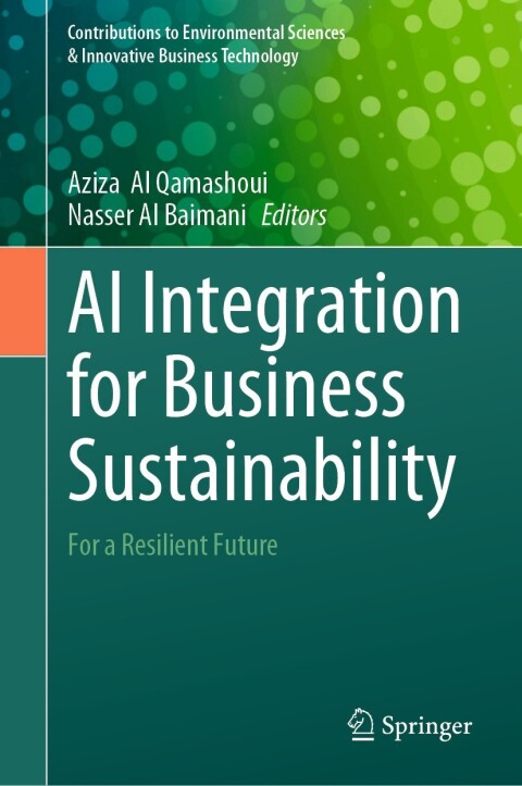 Cover image for book AI Integration for Business Sustainability