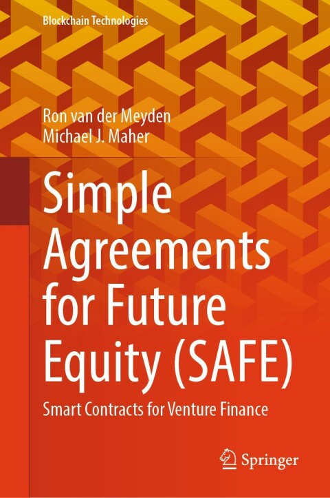 Cover image for book Simple Agreements for Future Equity (SAFE)