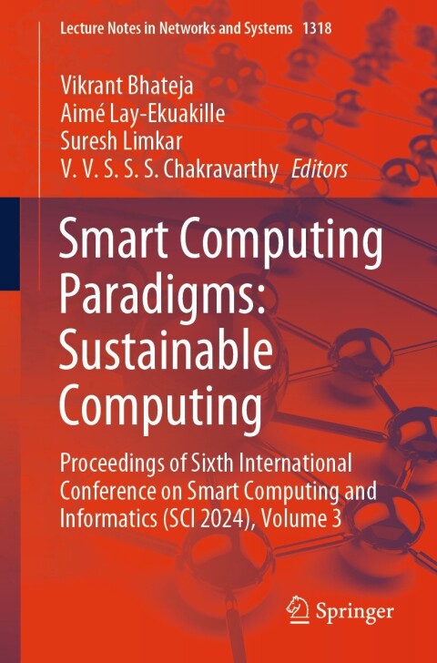 Cover image for book Smart Computing Paradigms: Sustainable Computing