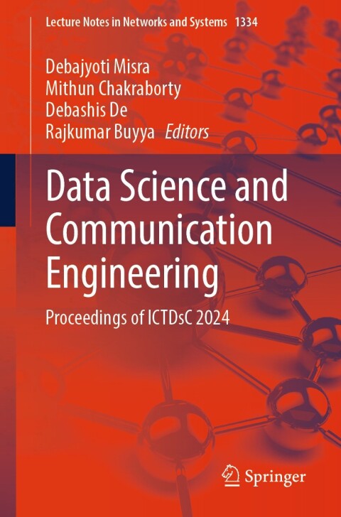 Cover image for book Data Science and Communication Engineering