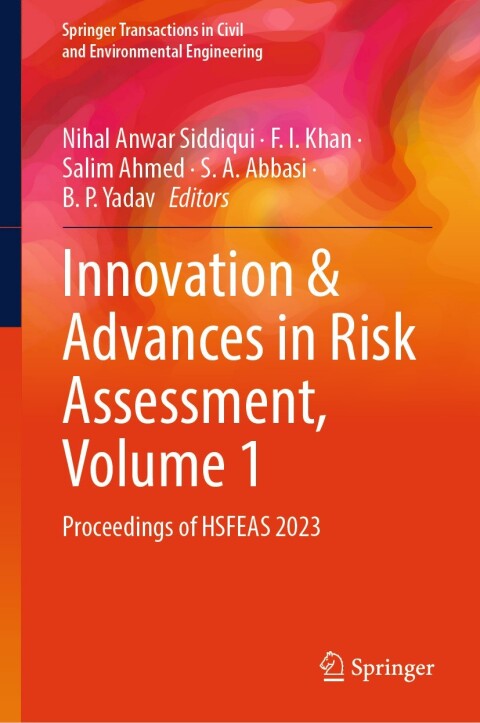 Cover image for book Innovation & Advances in Risk Assessment, Volume 1