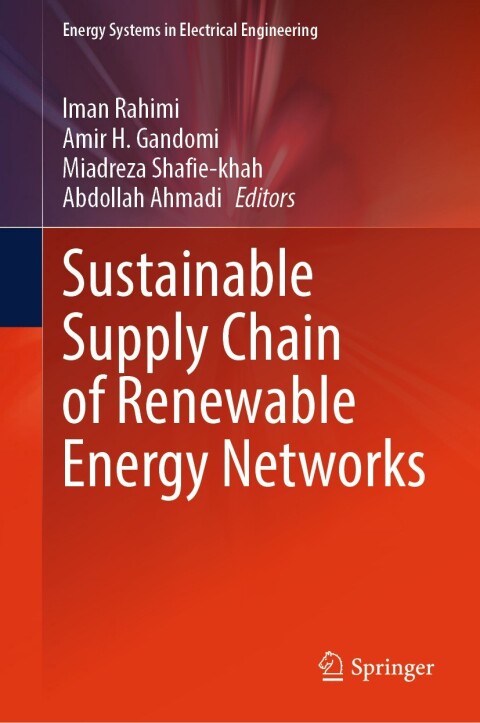 Cover image for book Sustainable Supply Chain of Renewable Energy Networks