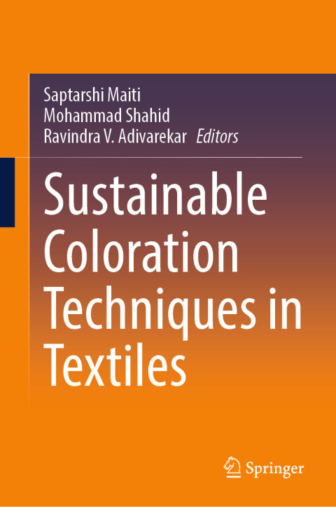 Cover image for book Sustainable Coloration Techniques in Textiles