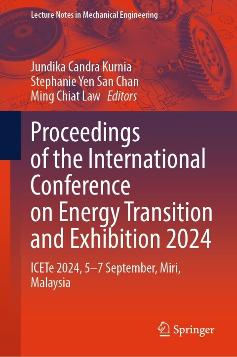 Cover image for book Proceedings of the International Conference on Energy Transition and Exhibition 2024