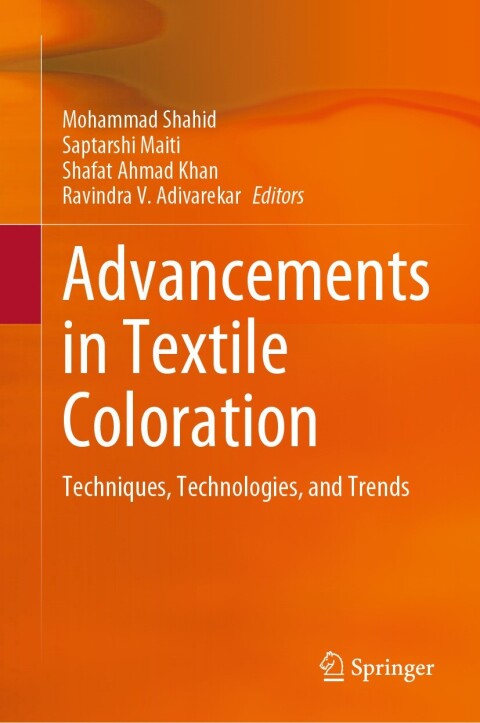 Cover image for book Advancements in Textile Coloration