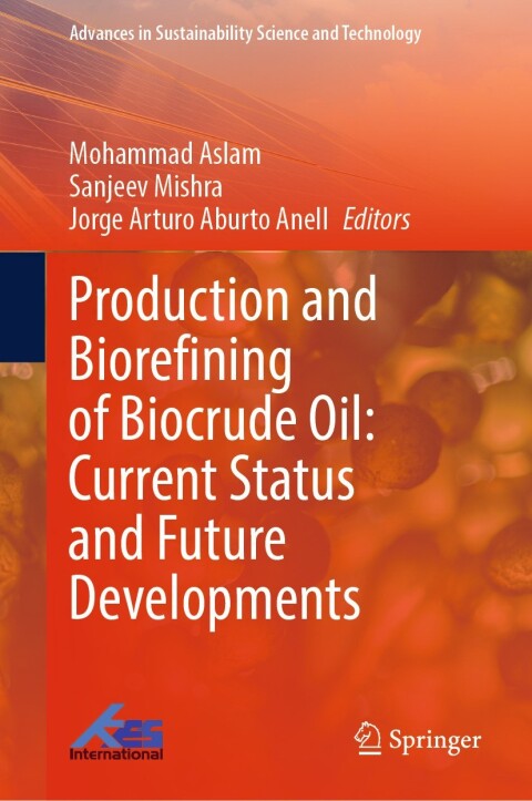 Cover image for book Production and Biorefining of Biocrude Oil: Current Status and Future Developments
