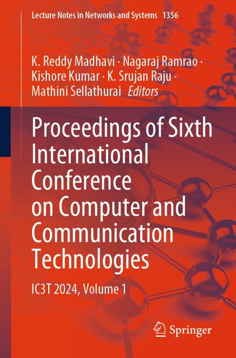 Cover image for book Proceedings of Sixth International Conference on Computer and Communication Technologies