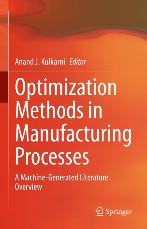 Cover image for book Optimization Methods in Manufacturing Processes