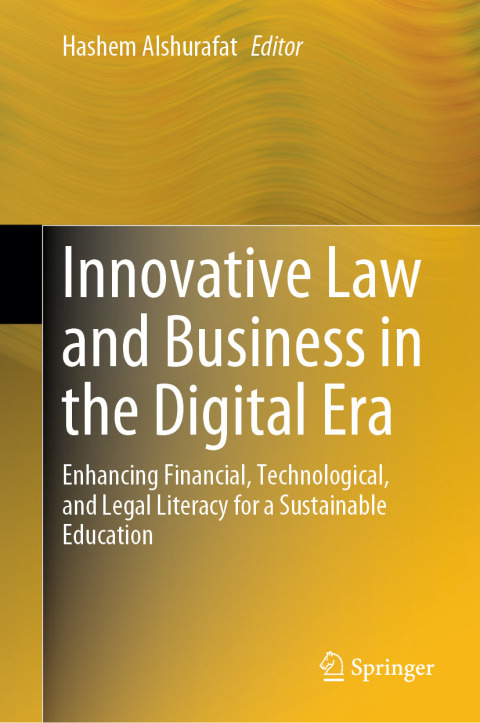 Cover image for book Innovative Law and Business in the Digital Era