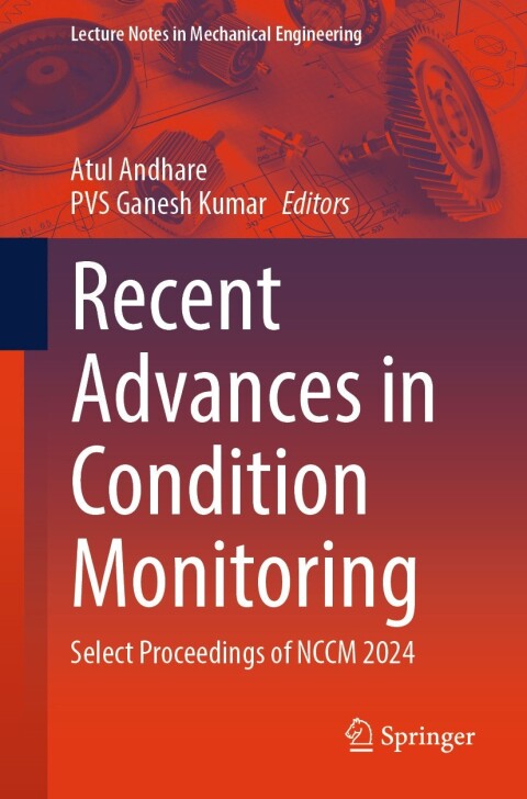 Cover image for book Recent Advances in Condition Monitoring