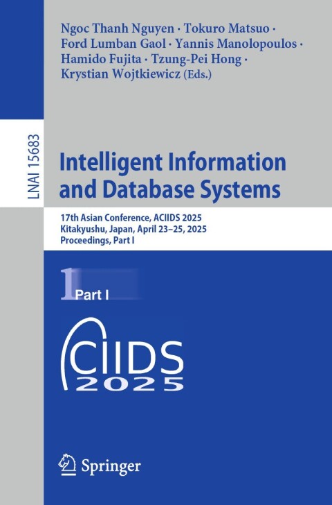 Cover image for book Intelligent Information and Database Systems