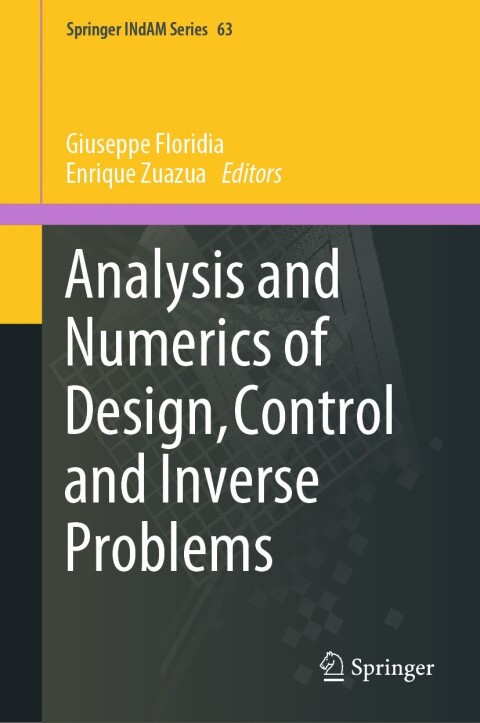 Cover image for book Analysis and Numerics of Design, Control and Inverse Problems