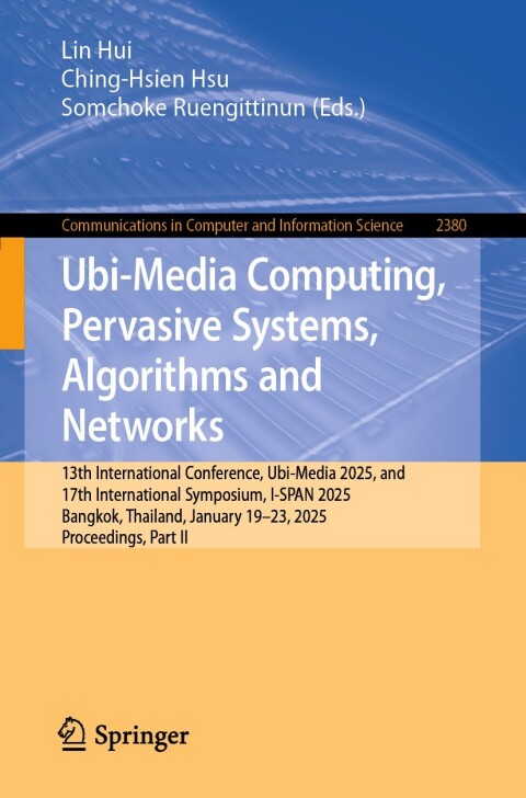 Cover image for book Ubi-Media Computing, Pervasive Systems, Algorithms and Networks