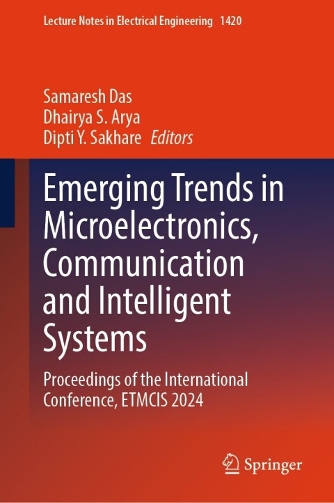 Cover image for book Emerging Trends in Microelectronics, Communication and Intelligent Systems