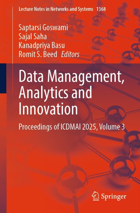Cover image for book Data Management, Analytics and Innovation