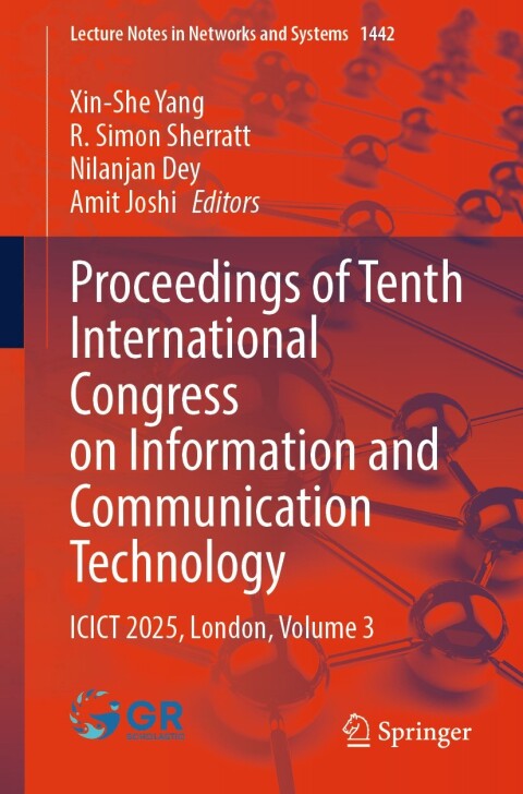 Cover image for book Proceedings of Tenth International Congress on Information and Communication Technology
