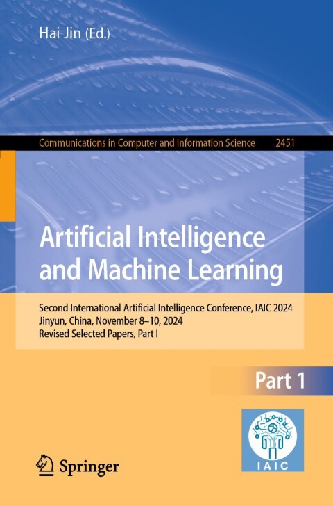 Cover image for book Artificial Intelligence and Machine Learning