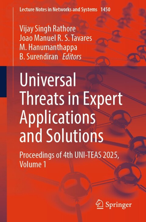 Cover image for book Universal Threats in Expert Applications and Solutions