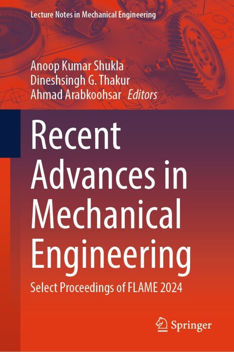 Cover image for book Recent Advances in Mechanical Engineering