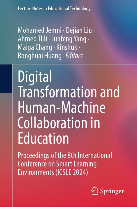 Cover image for book Digital Transformation and Human-Machine Collaboration in Education