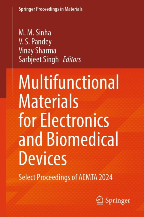 Cover image for book Multifunctional Materials for Electronics and Biomedical Devices