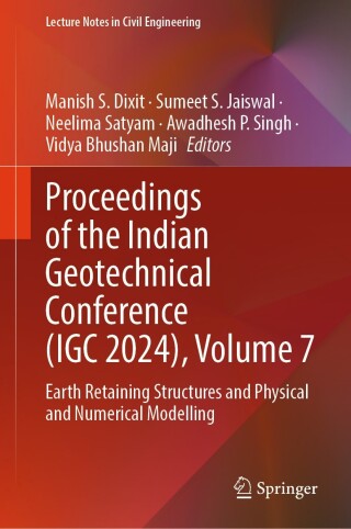 Proceedings of the Indian Geotechnical Conference (IGC 2024), Volume 7