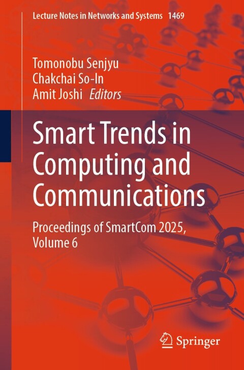 Cover image for book Smart Trends in Computing and Communications