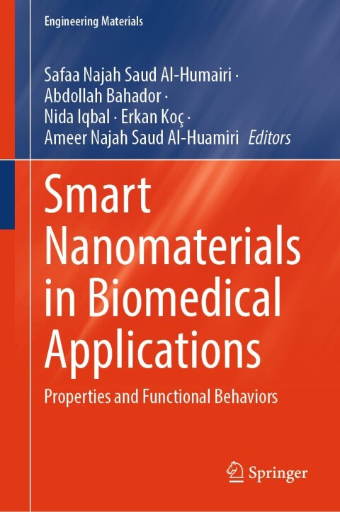 Cover image for book Smart Nanomaterials in Biomedical Applications