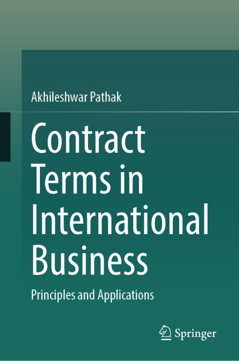 Cover image for book Contract Terms in International Business