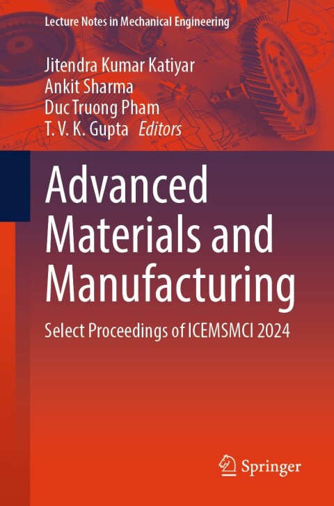 Cover image for book Advanced Materials and Manufacturing