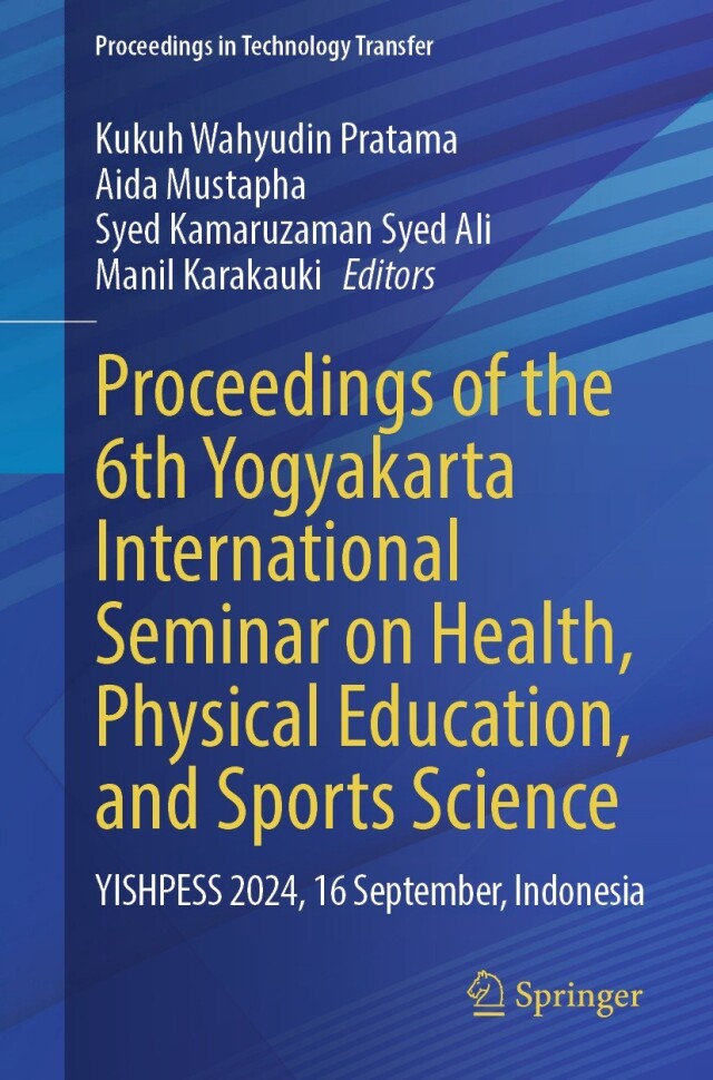 Proceedings of the 6th Yogyakarta International Seminar on Health, Physical Education, and Sports Science