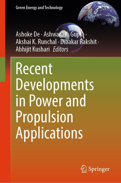 Cover image for book Recent Developments in Power and Propulsion Applications
