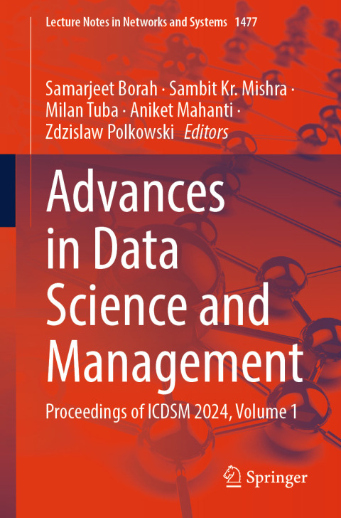 Cover image for book Advances in Data Science and Management