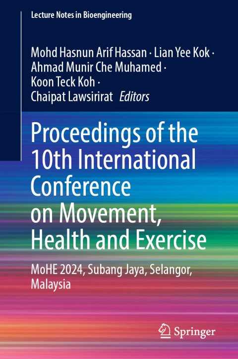 Cover image for book Proceedings of the 10th International Conference on Movement, Health and Exercise
