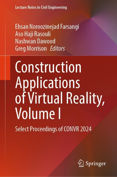 Cover image for book Construction Applications of Virtual Reality, Volume I