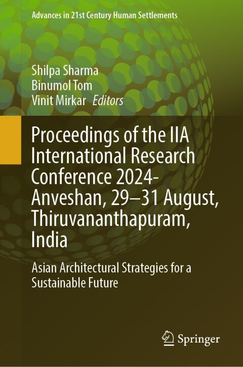 Cover image for book Proceedings of the IIA International Research Conference 2024- Anveshan, 29-31 August, Thiruvananthapuram, India