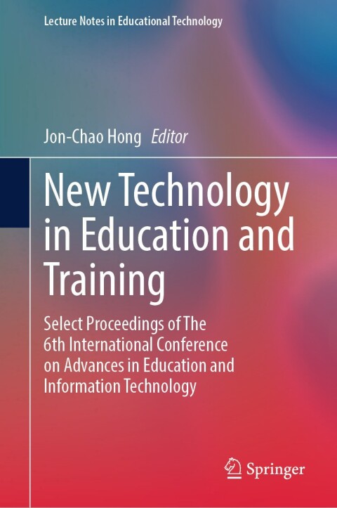 Cover image for book New Technology in Education and Training