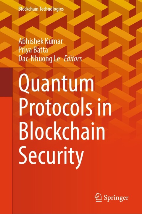 Cover image for book Quantum Protocols in Blockchain Security