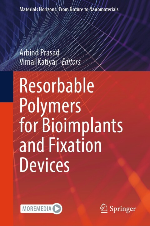 Cover image for book Resorbable Polymers for Bioimplants and Fixation Devices