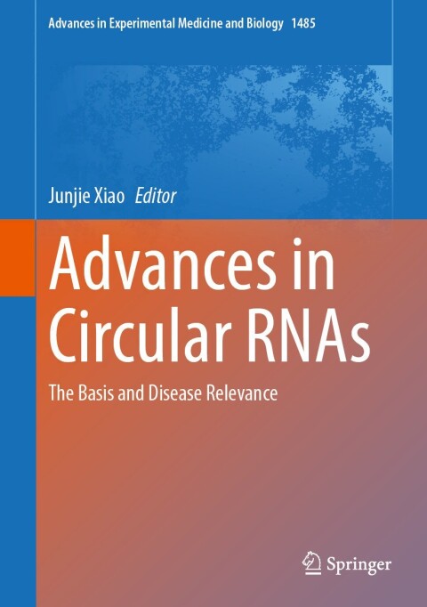 Cover image for book Advances in Circular RNAs