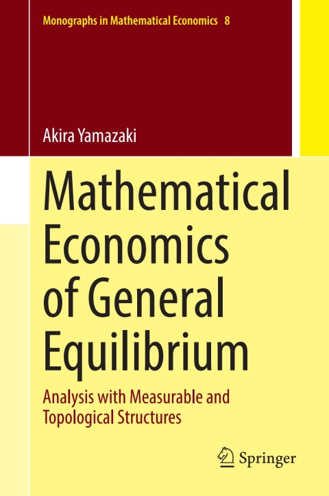 Cover image for book Mathematical Economics of General Equilibrium