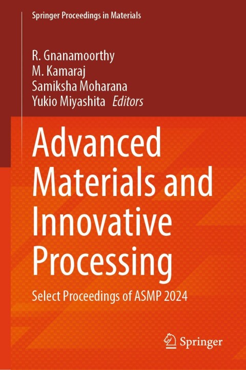 Cover image for book Advanced Materials and Innovative Processing